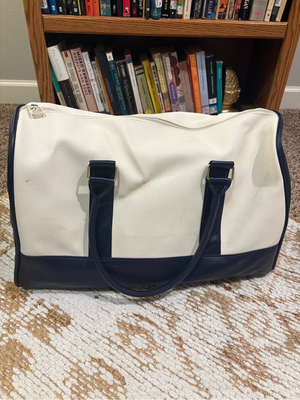Vintage Canvas Weekender Bag
